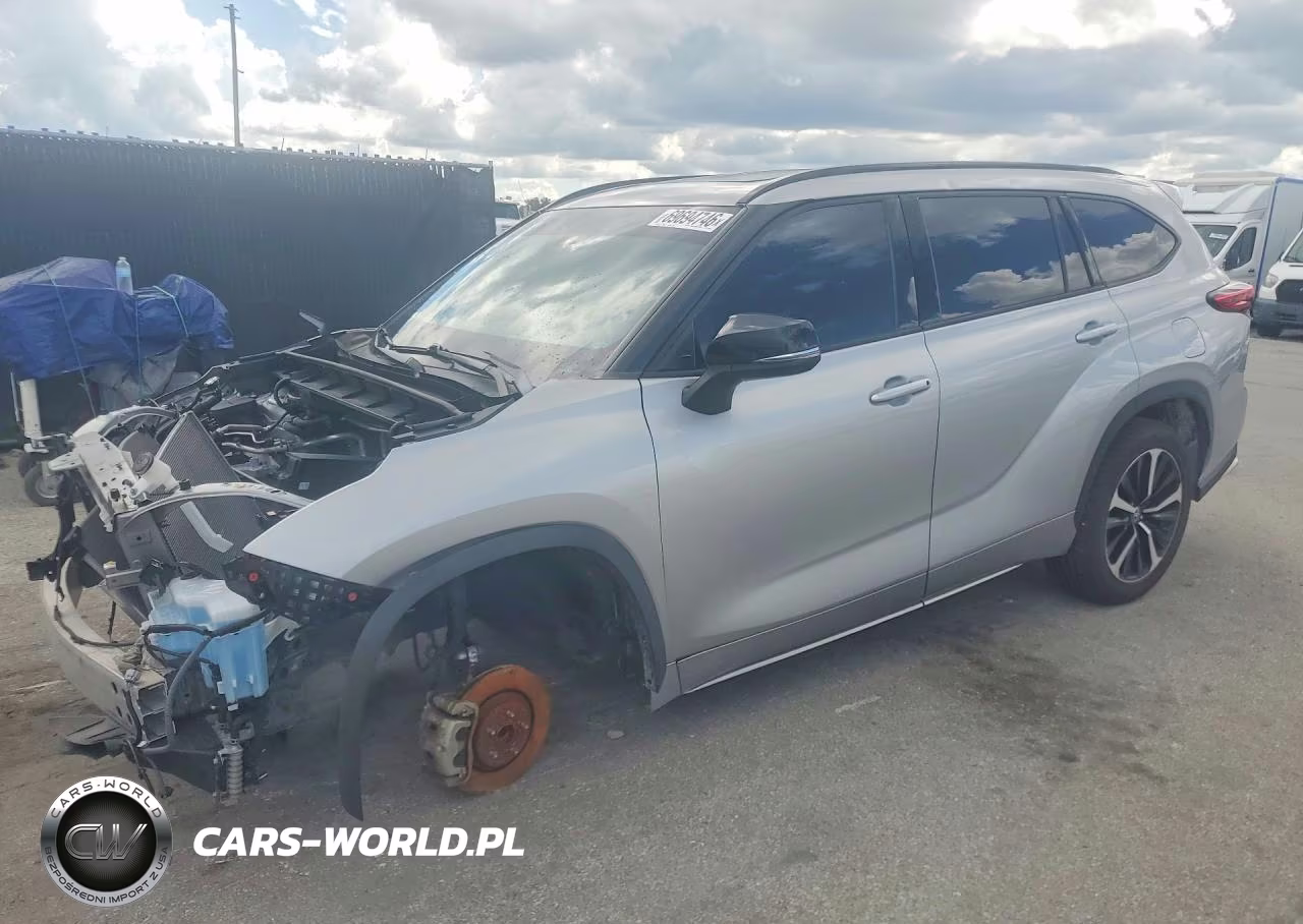 2022 Toyota Highlander Xse VIN:5TDLZRAH5NS116908 - 1
