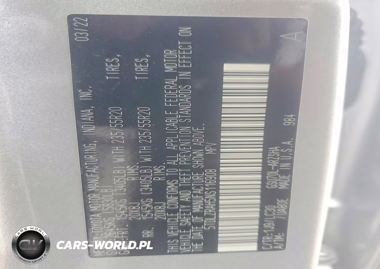 2022 Toyota Highlander Xse VIN:5TDLZRAH5NS116908 - 13