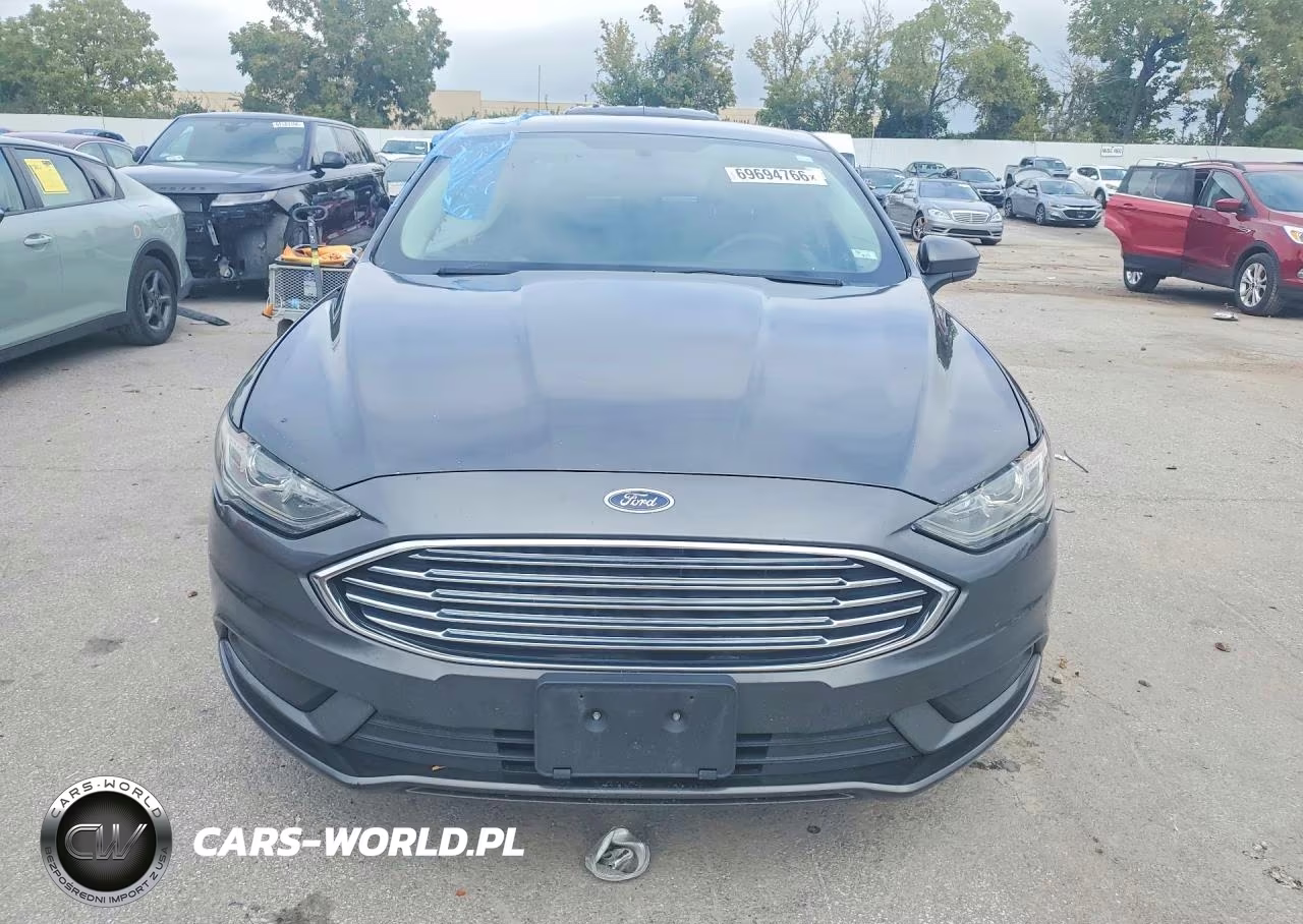 2017 Ford Fusion Se VIN:3FA6P0H73HR416424 - 5