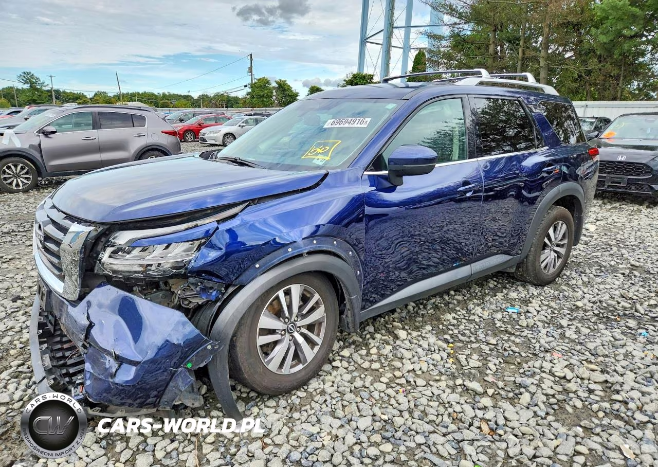 2022 Nissan Pathfinder Sl VIN:5N1DR3CC6NC242467 - 1