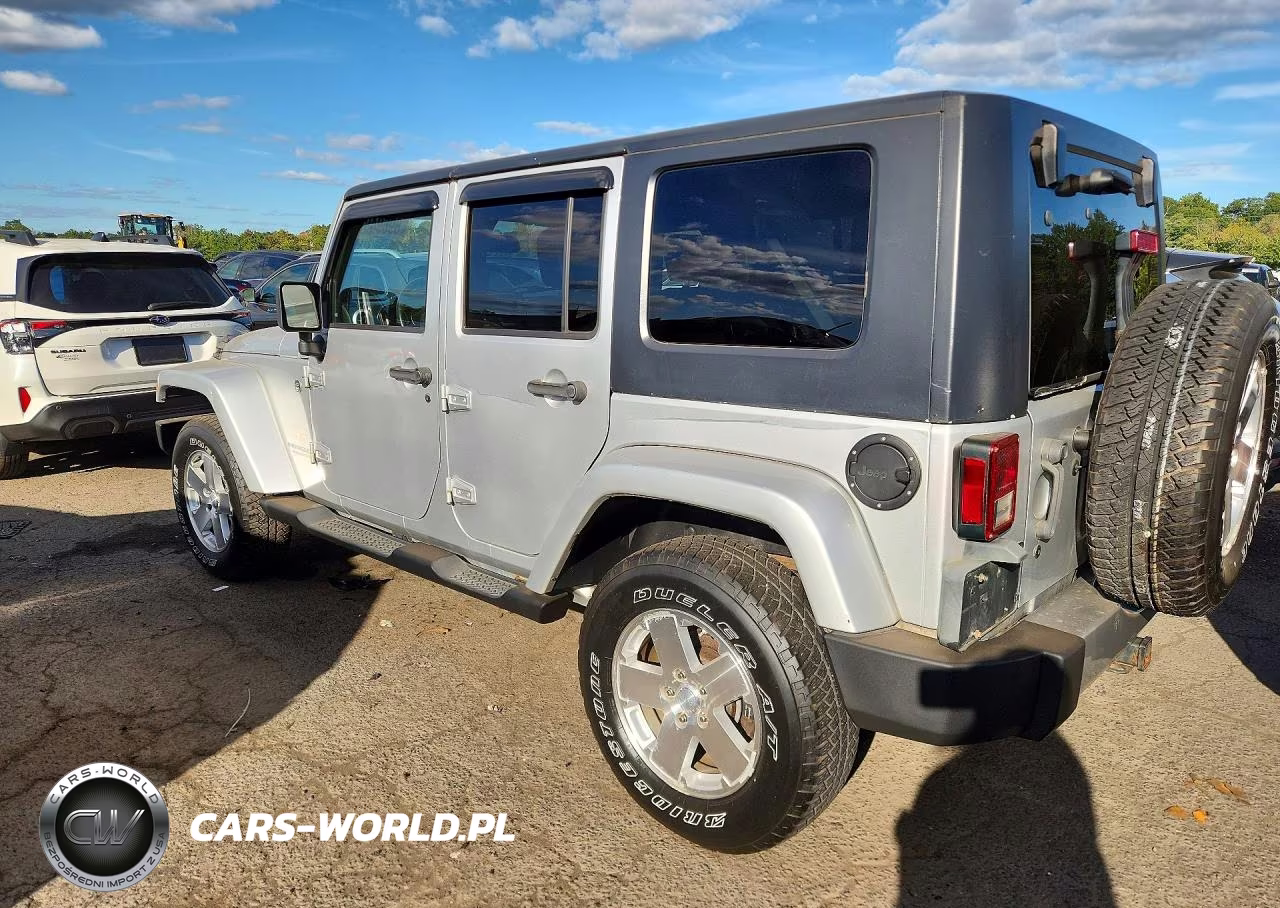 2008 Jeep Wrangler Unlimited Sahara VIN:1J8GA59198L652431 - 2