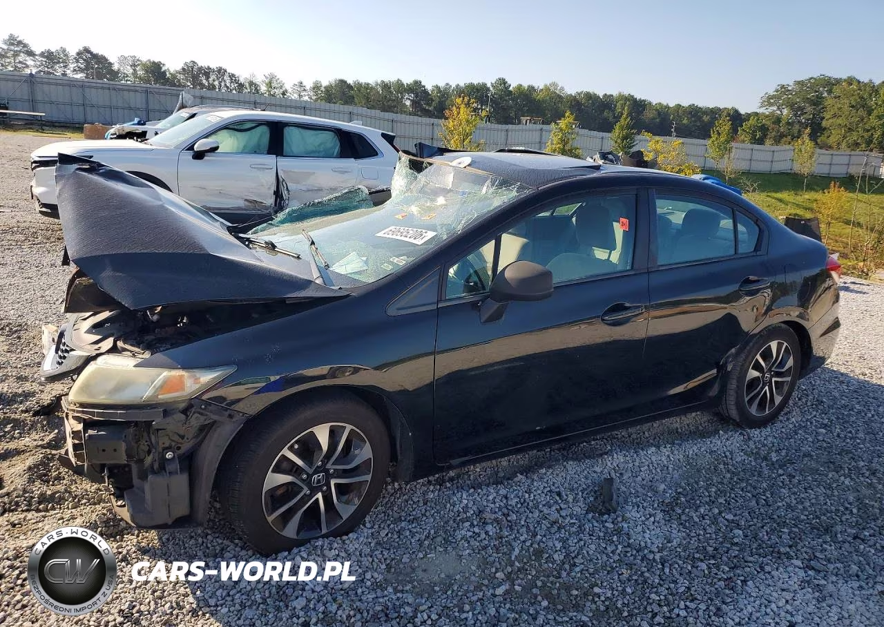 2013 Honda Civic Ex VIN:19XFB2F84DE057926 - 1