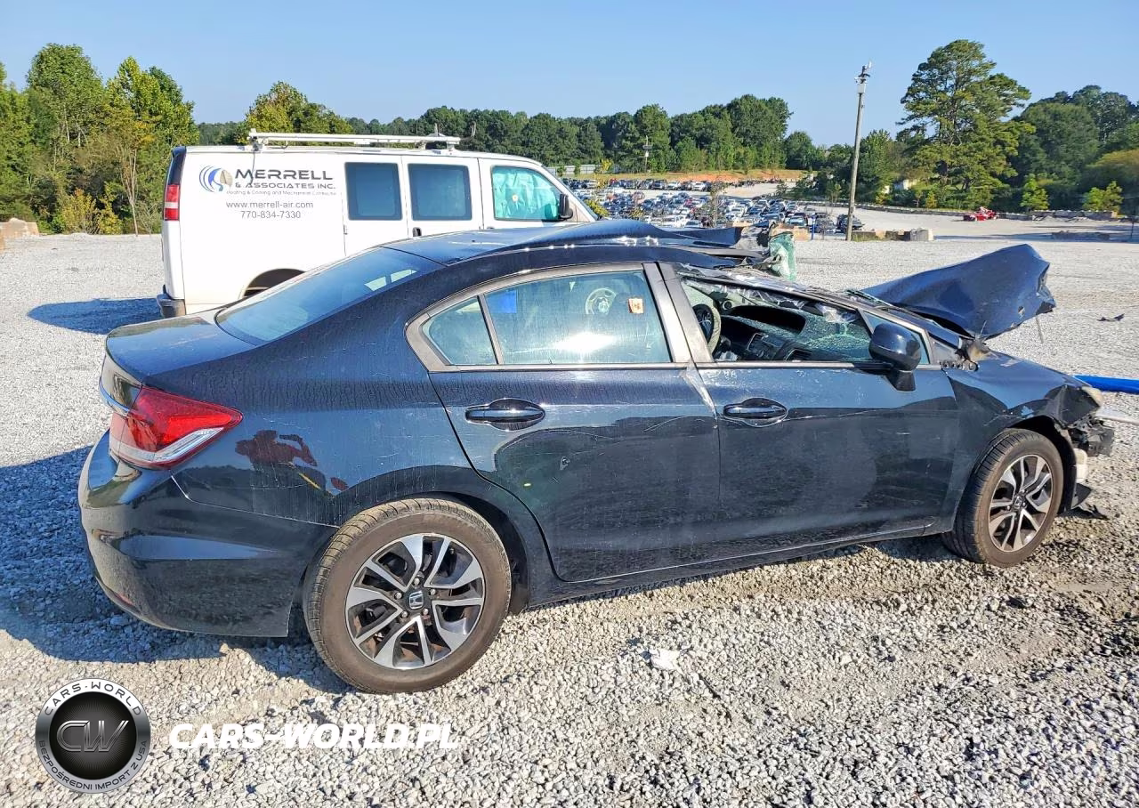 2013 Honda Civic Ex VIN:19XFB2F84DE057926 - 3