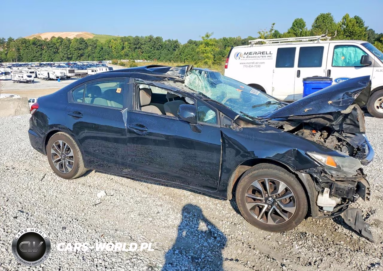 2013 Honda Civic Ex VIN:19XFB2F84DE057926 - 4