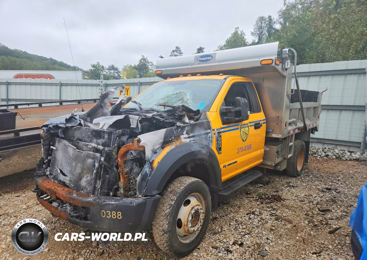 2019 Ford F550 Super Duty Dump Truck VIN:1FDUF5HT5KEG25023 - 1