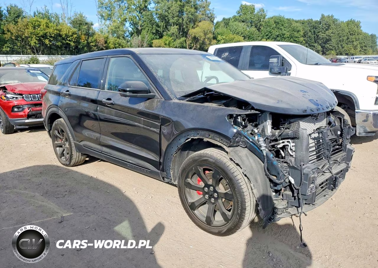 2022 Ford Explorer St VIN:1FM5K8GC3NGB95987 - 4