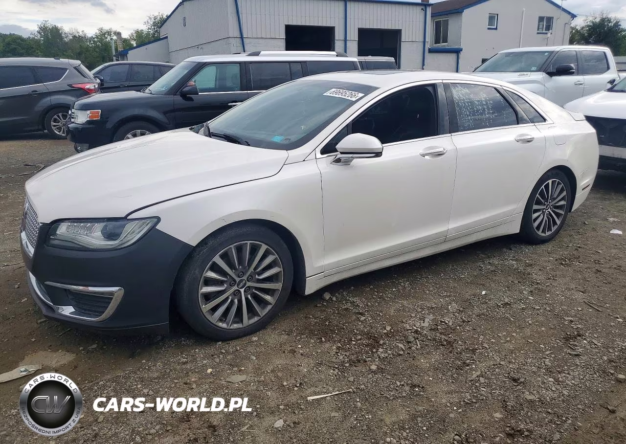2017 Lincoln Mkz Select VIN:3LN6L5C99HR612939 - 1
