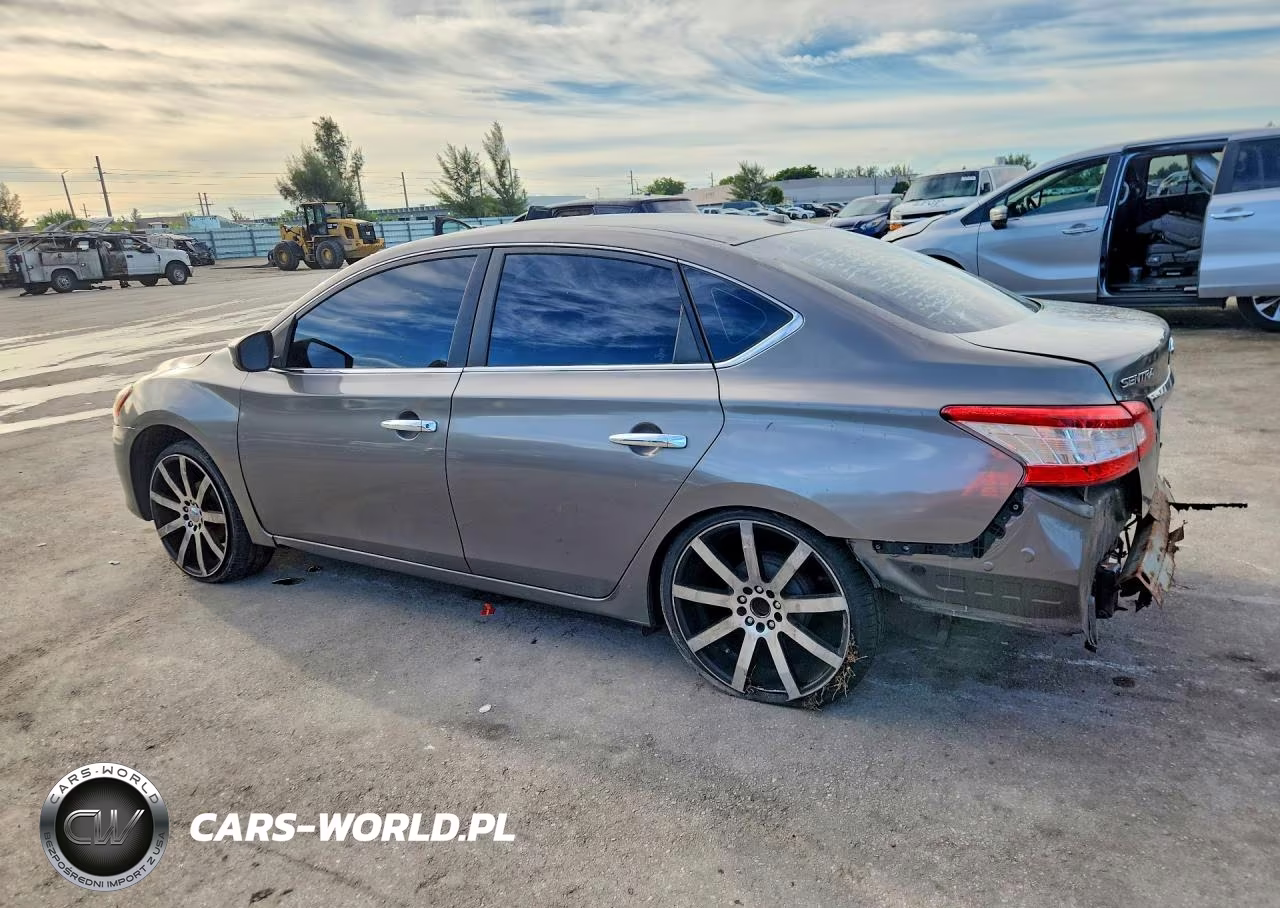 2015 Nissan Sentra Sv VIN:3N1AB7AP4FL683712 - 2