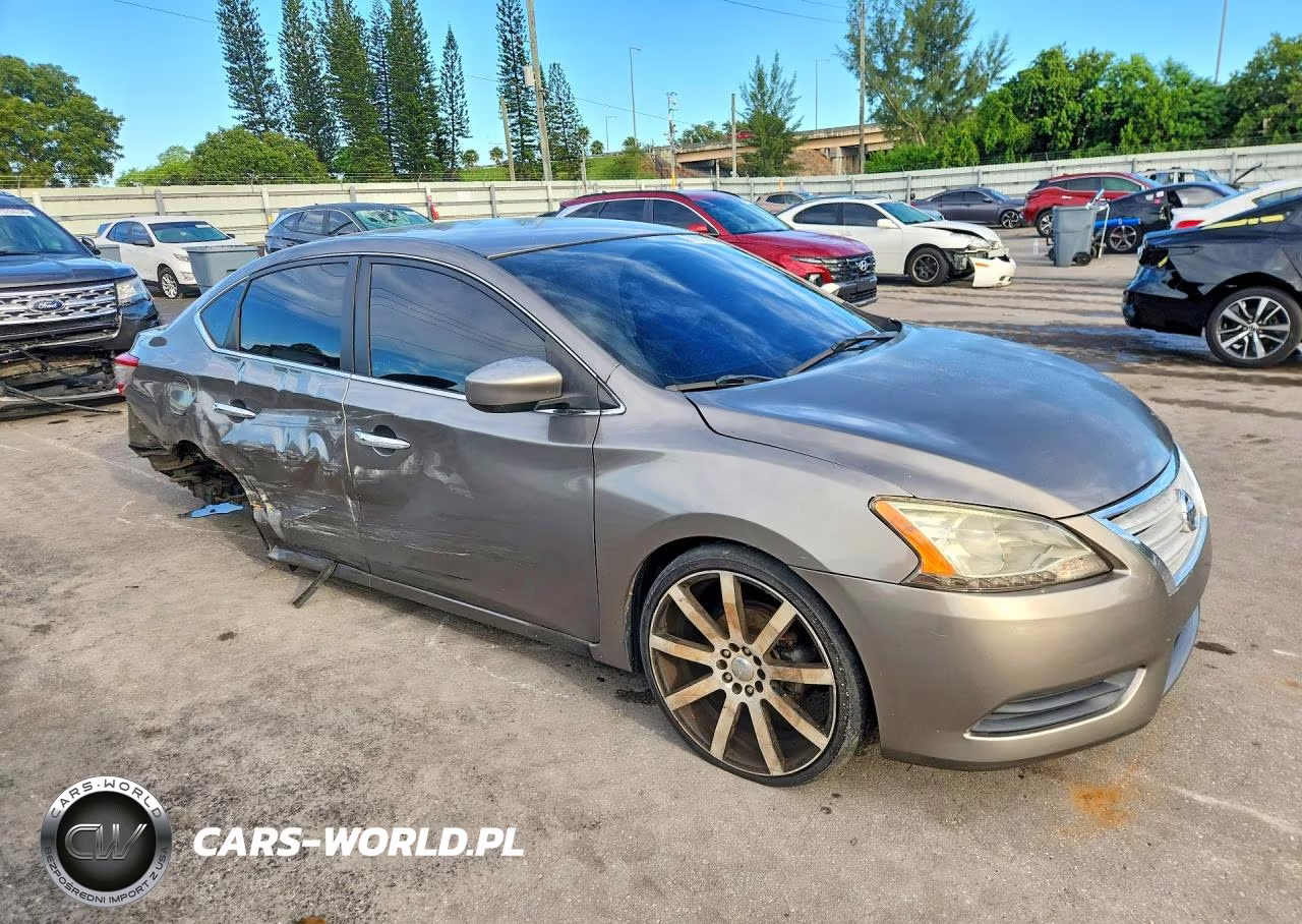 2015 Nissan Sentra Sv VIN:3N1AB7AP4FL683712 - 4