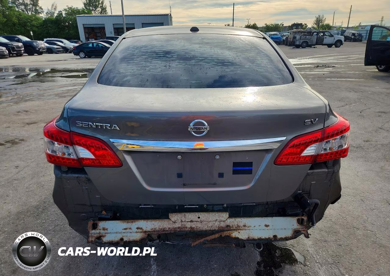 2015 Nissan Sentra Sv VIN:3N1AB7AP4FL683712 - 6