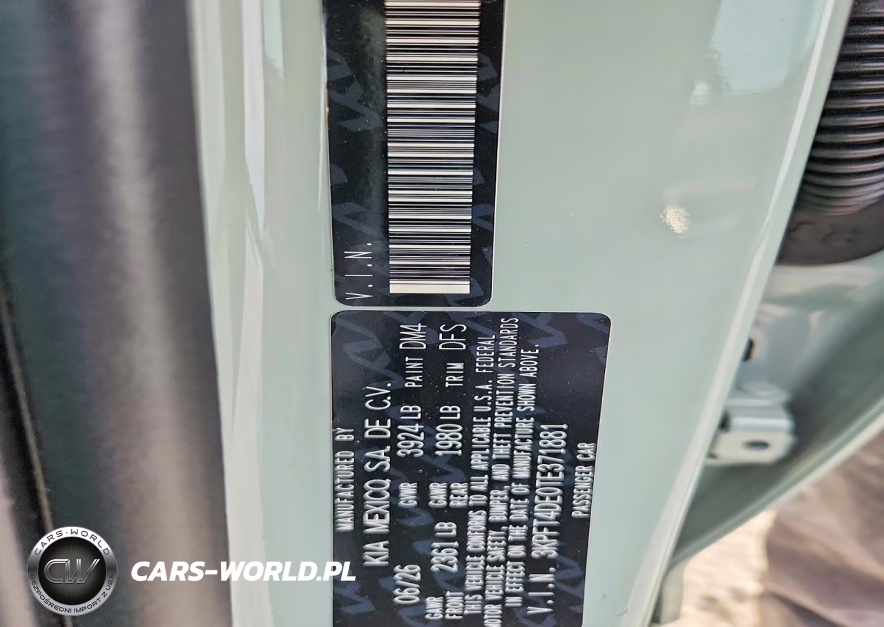 2026 Kia K4 Lxs VIN:3KPFT4DE0TE371881 - 12