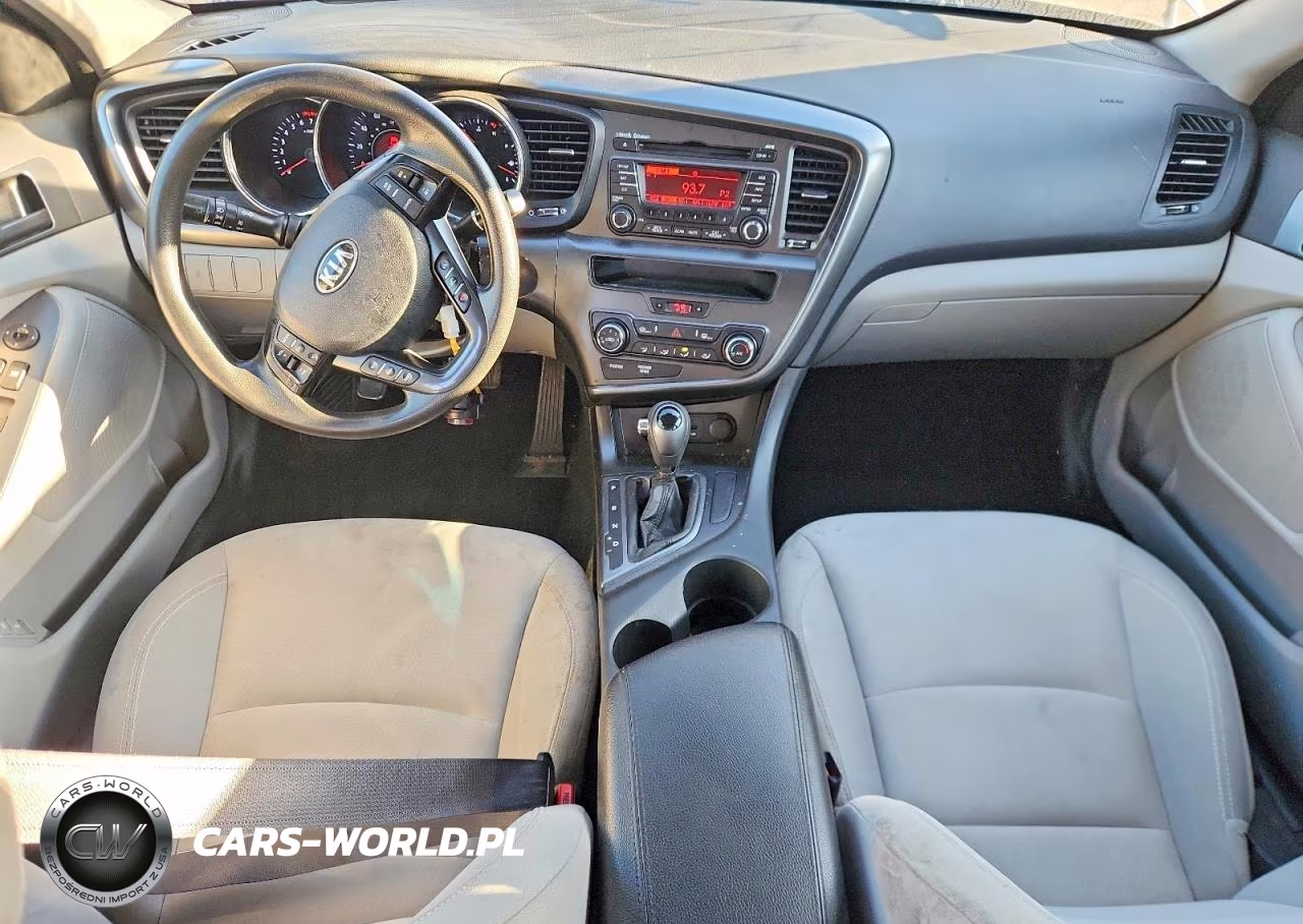 2013 Kia Optima Lx VIN:5XXGM4A71DG091242 - 8