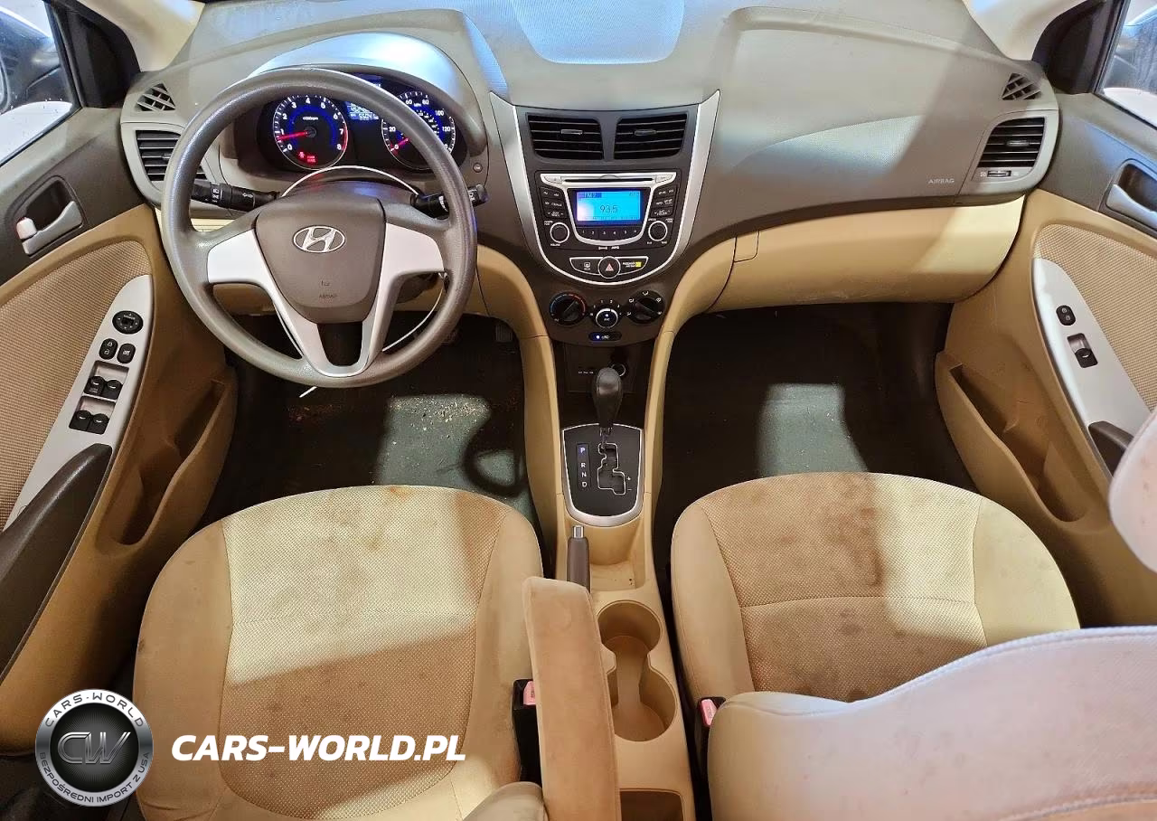 2013 Hyundai Accent Gls VIN:KMHCT4AE8DU279519 - 8