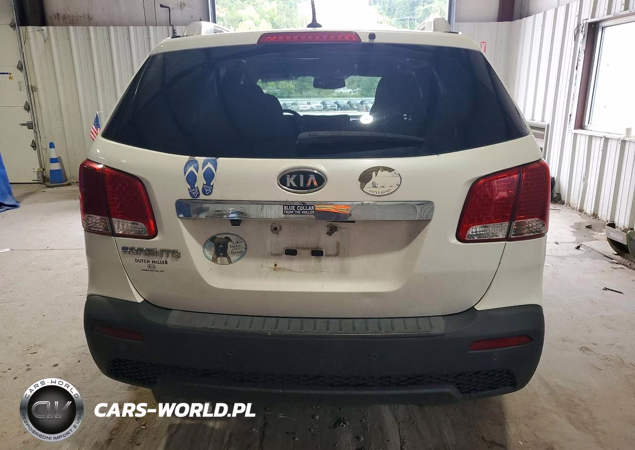2011 Kia Sorento Lx VIN:5XYKTDA15BG148267 - 6