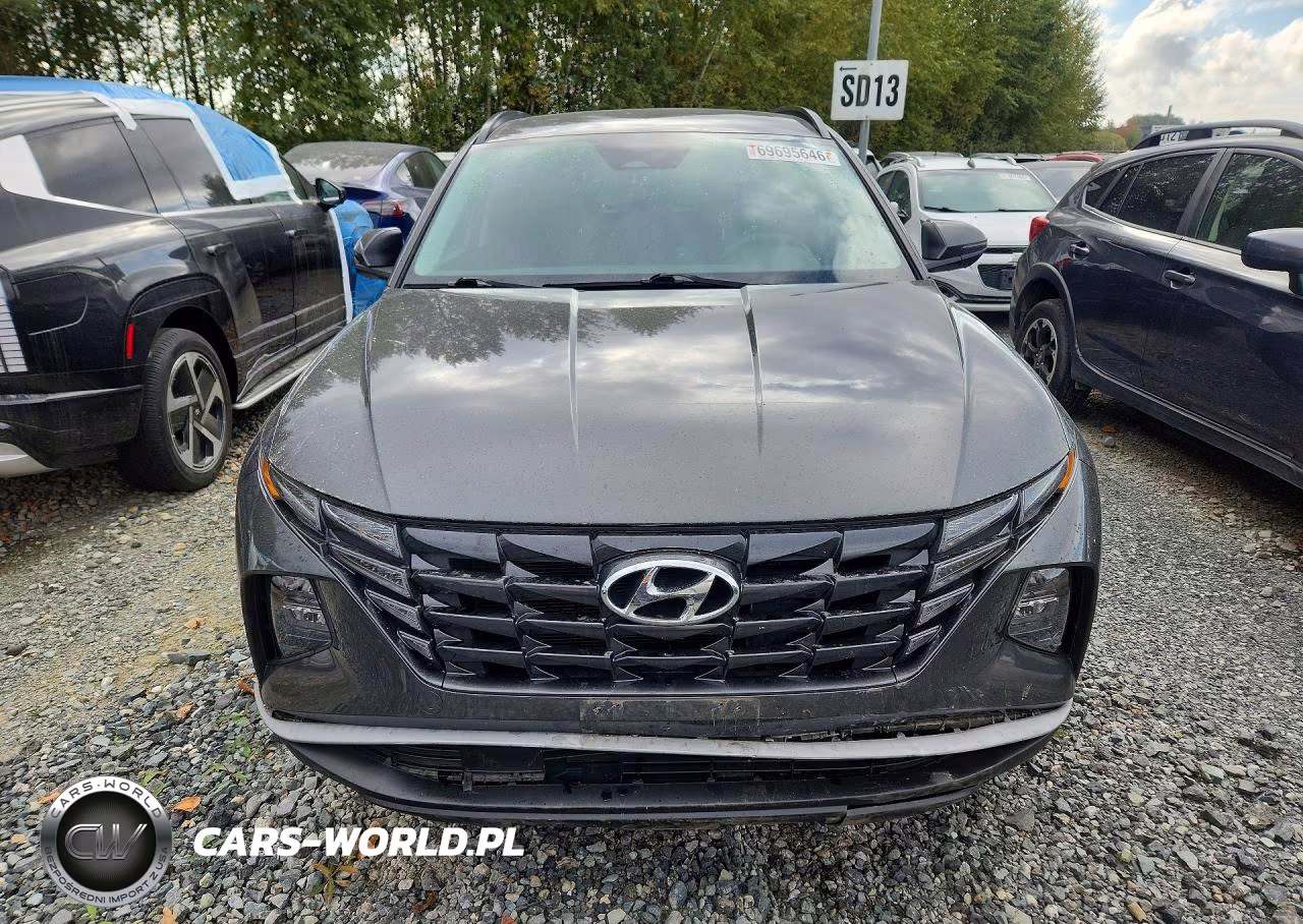 2023 Hyundai Tucson Blue VIN:KM8JBCA13PU111664 - 5