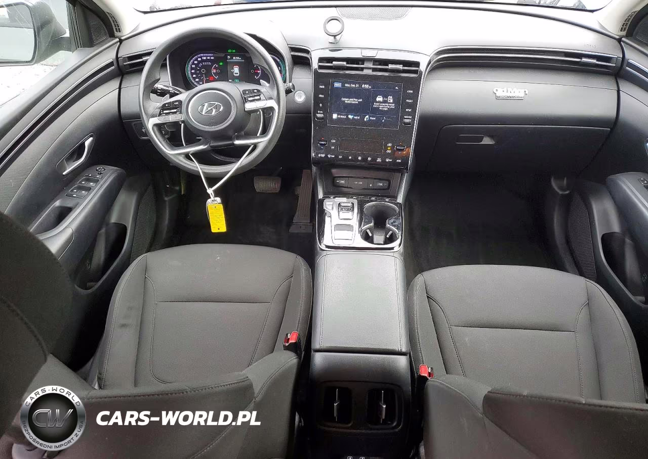 2023 Hyundai Tucson Blue VIN:KM8JBCA13PU111664 - 8