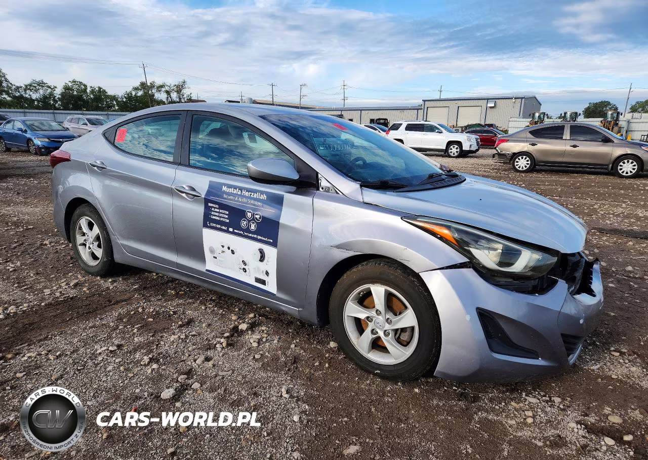 2015 Hyundai Elantra Se VIN:5NPDH4AE7FH589507 - 4