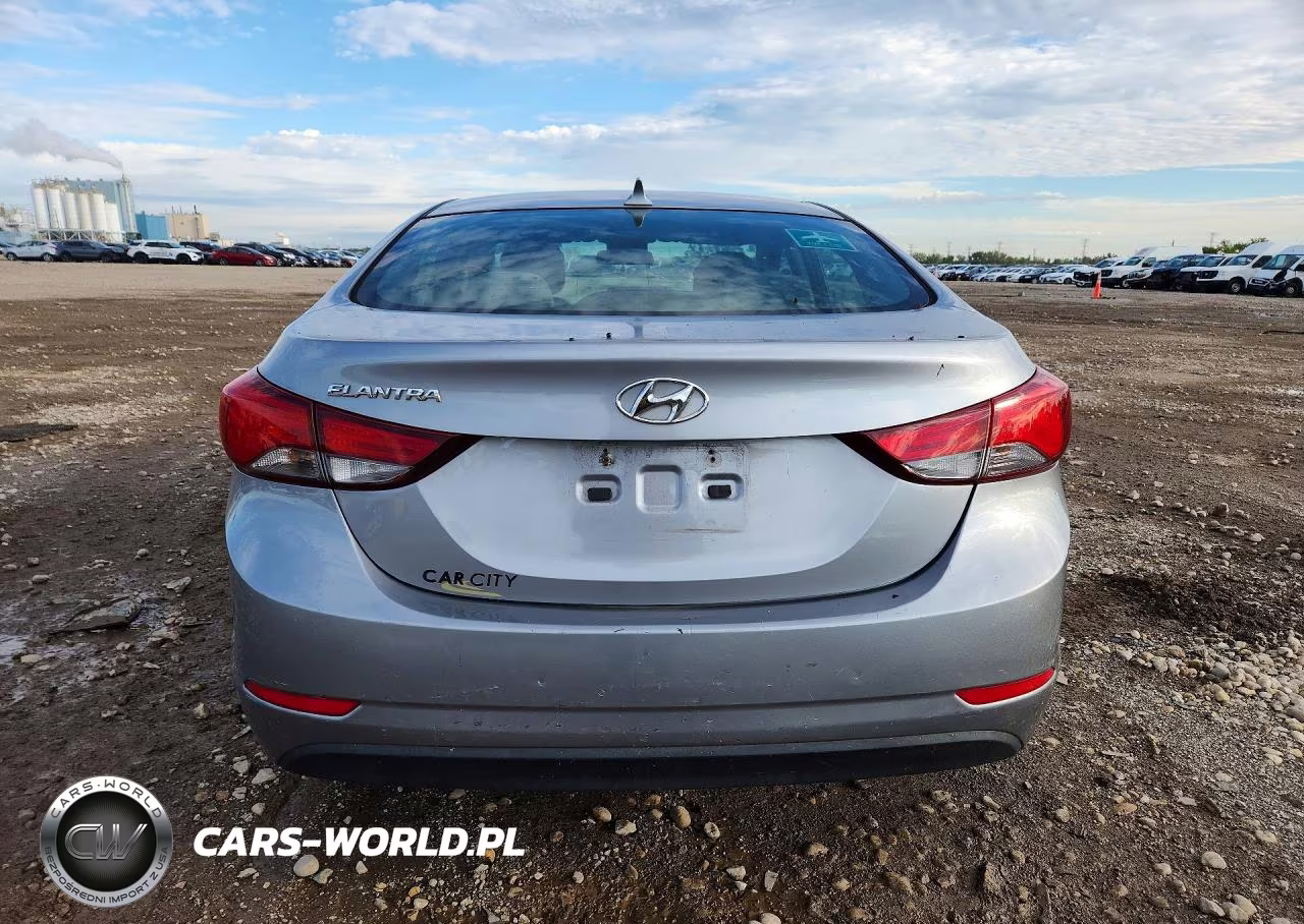 2015 Hyundai Elantra Se VIN:5NPDH4AE7FH589507 - 6