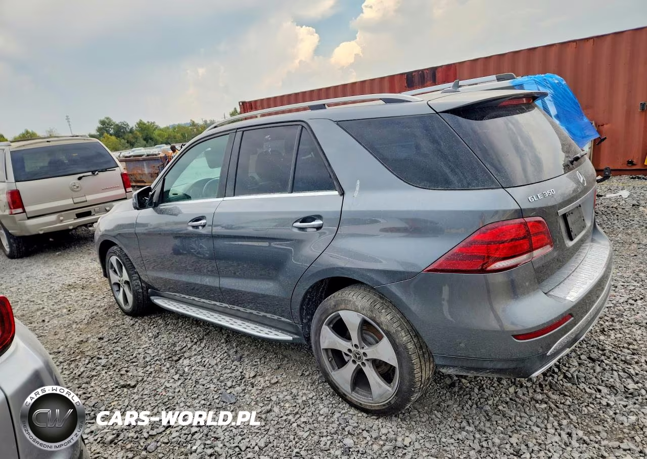 2017 Mercedes-Benz Gle 350 VIN:4JGDA5JB6HA993601 - 2