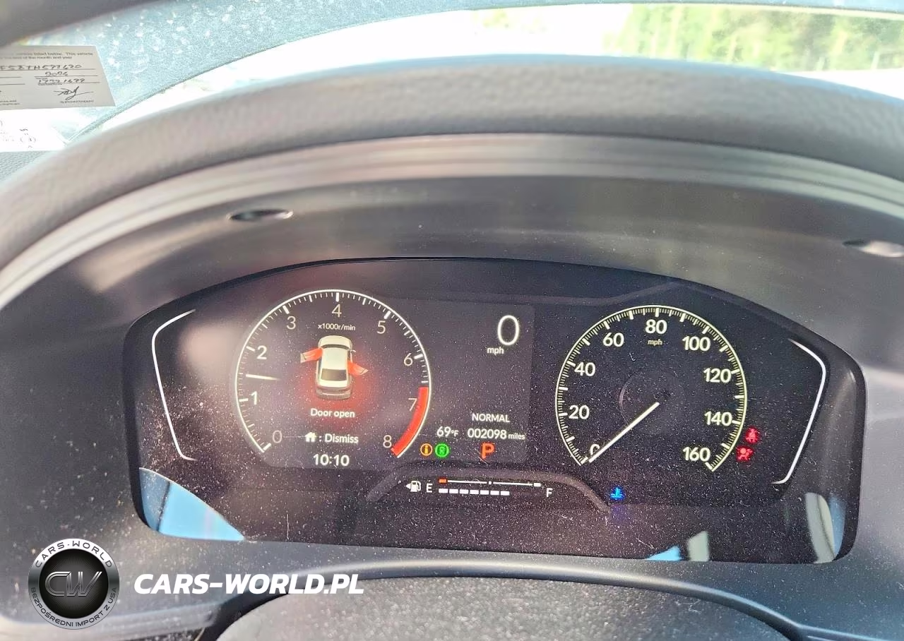 2026 Honda Civic Sport VIN:2HGFE2F58TH598690 - 9