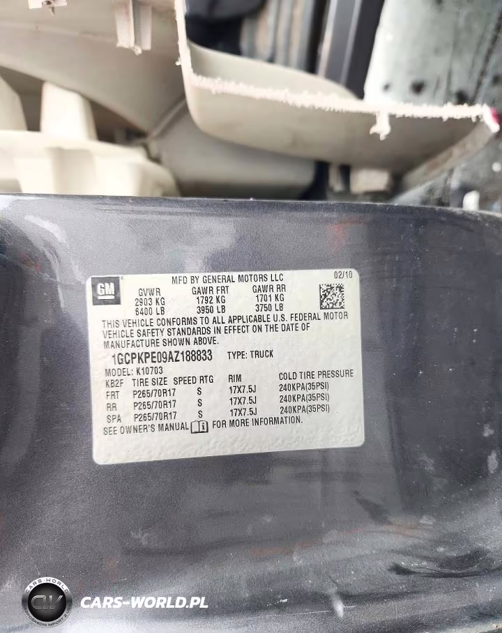 2010 Chevrolet Silverado K1500 VIN:1GCPKPE09AZ188833 - 12