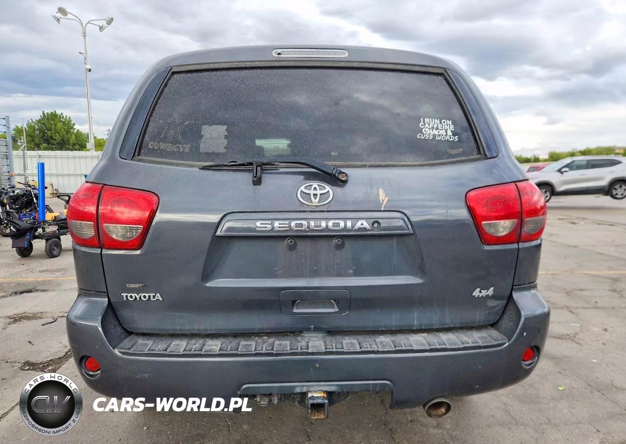 2009 Toyota Sequoia Sr5 VIN:5TDBT64A49S000468 - 6