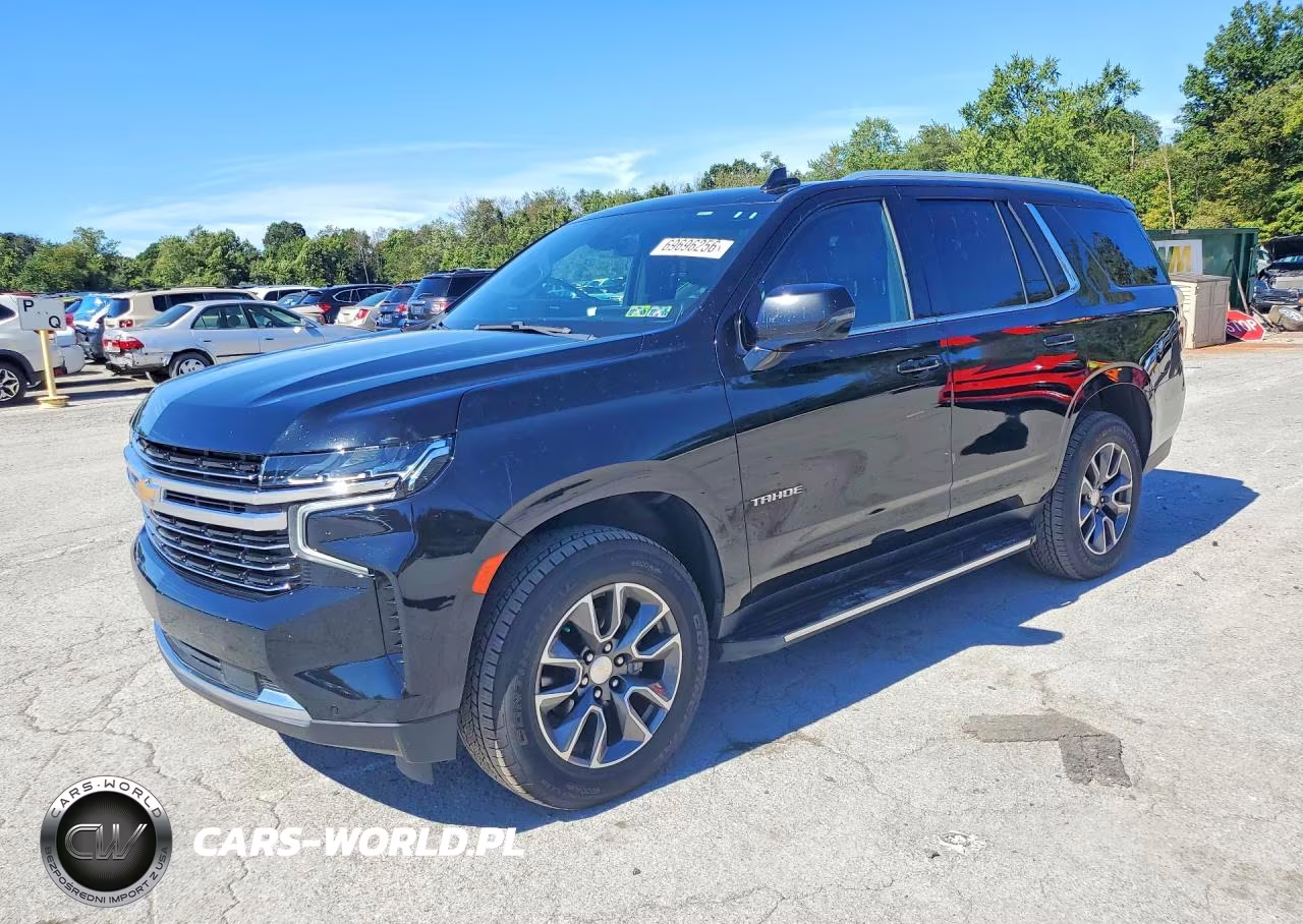 2021 Chevrolet Tahoe K1500 Lt VIN:1GNSKNKD1MR105459 - 1