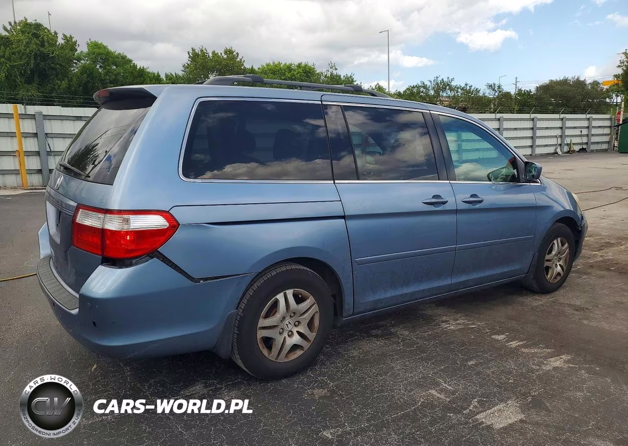 2007 Honda Odyssey Exl VIN:5FNRL38667B077251 - 3