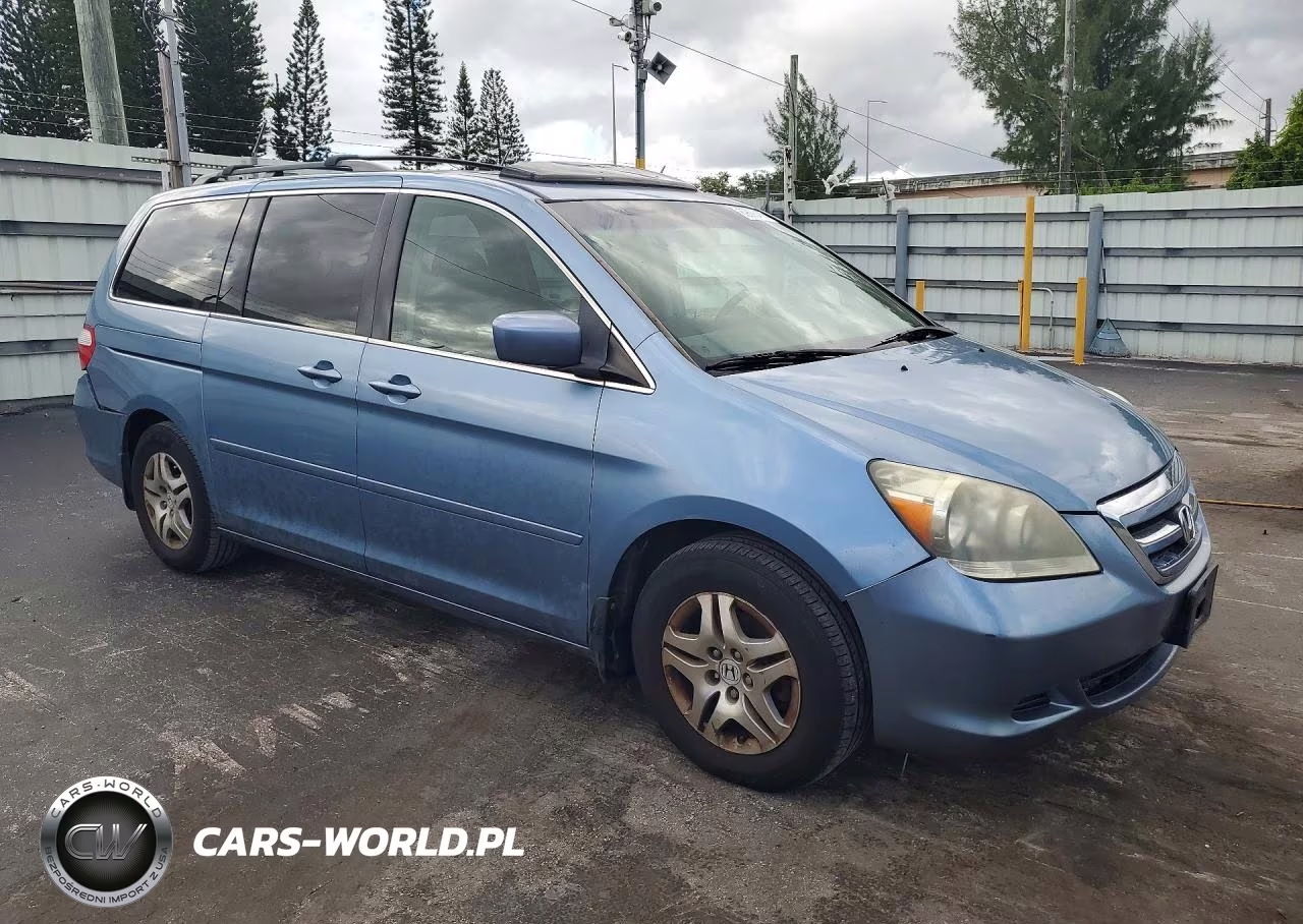 2007 Honda Odyssey Exl VIN:5FNRL38667B077251 - 4