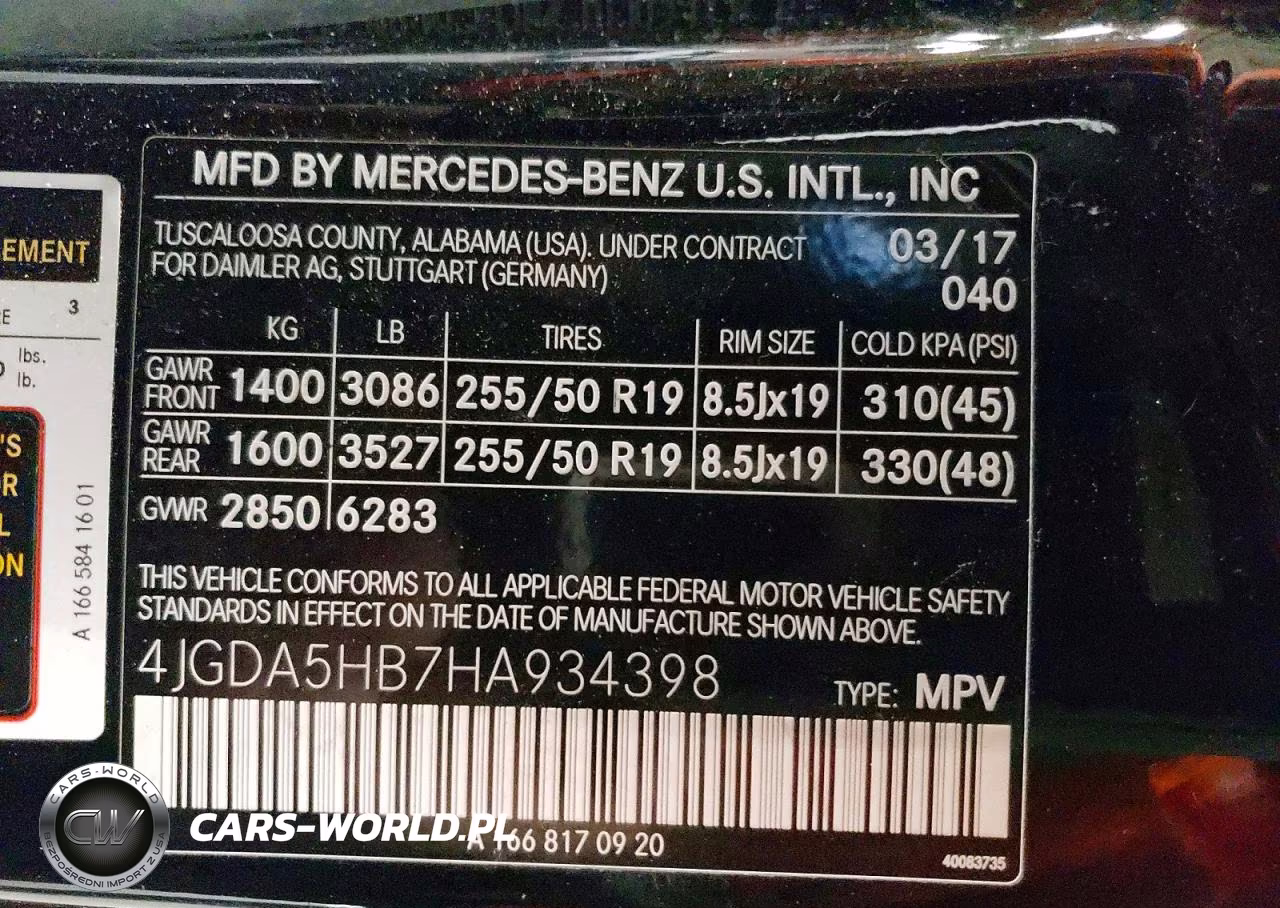 2017 Mercedes-Benz Gle 350 4Matic VIN:4JGDA5HB7HA934398 - 13
