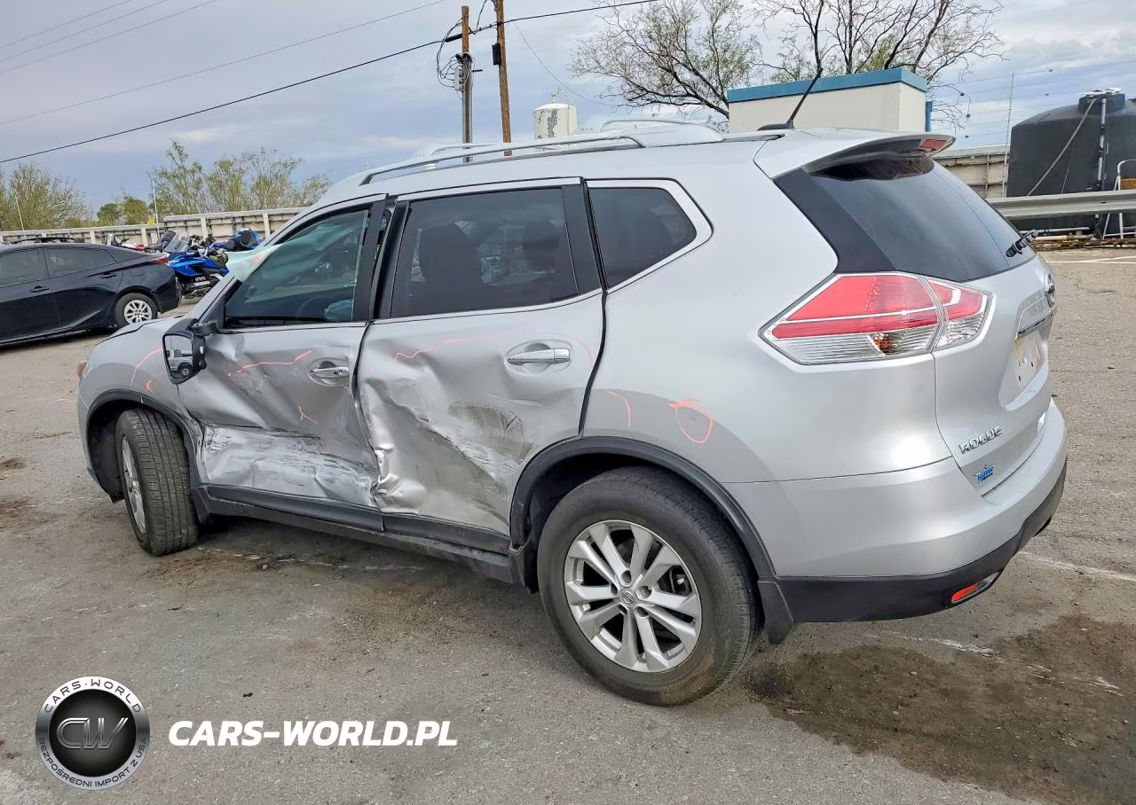 2016 Nissan Rogue Sv VIN:JN8AT2MT9GW025907 - 2