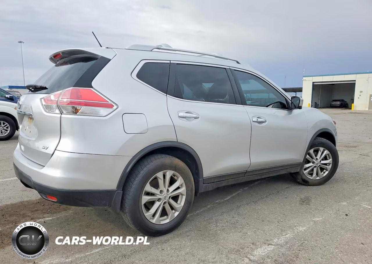 2016 Nissan Rogue Sv VIN:JN8AT2MT9GW025907 - 3