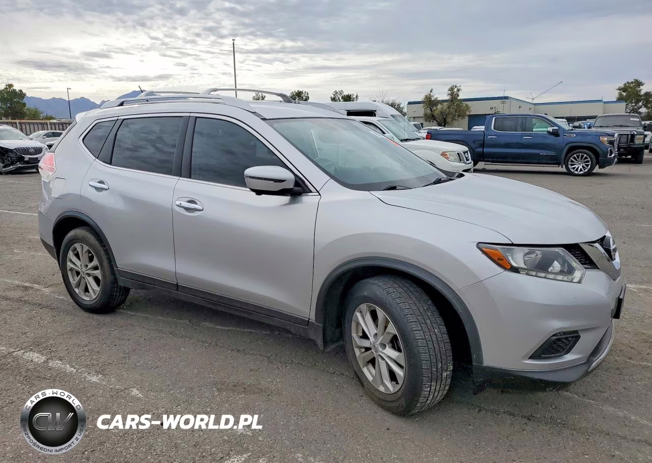 2016 Nissan Rogue Sv VIN:JN8AT2MT9GW025907 - 4