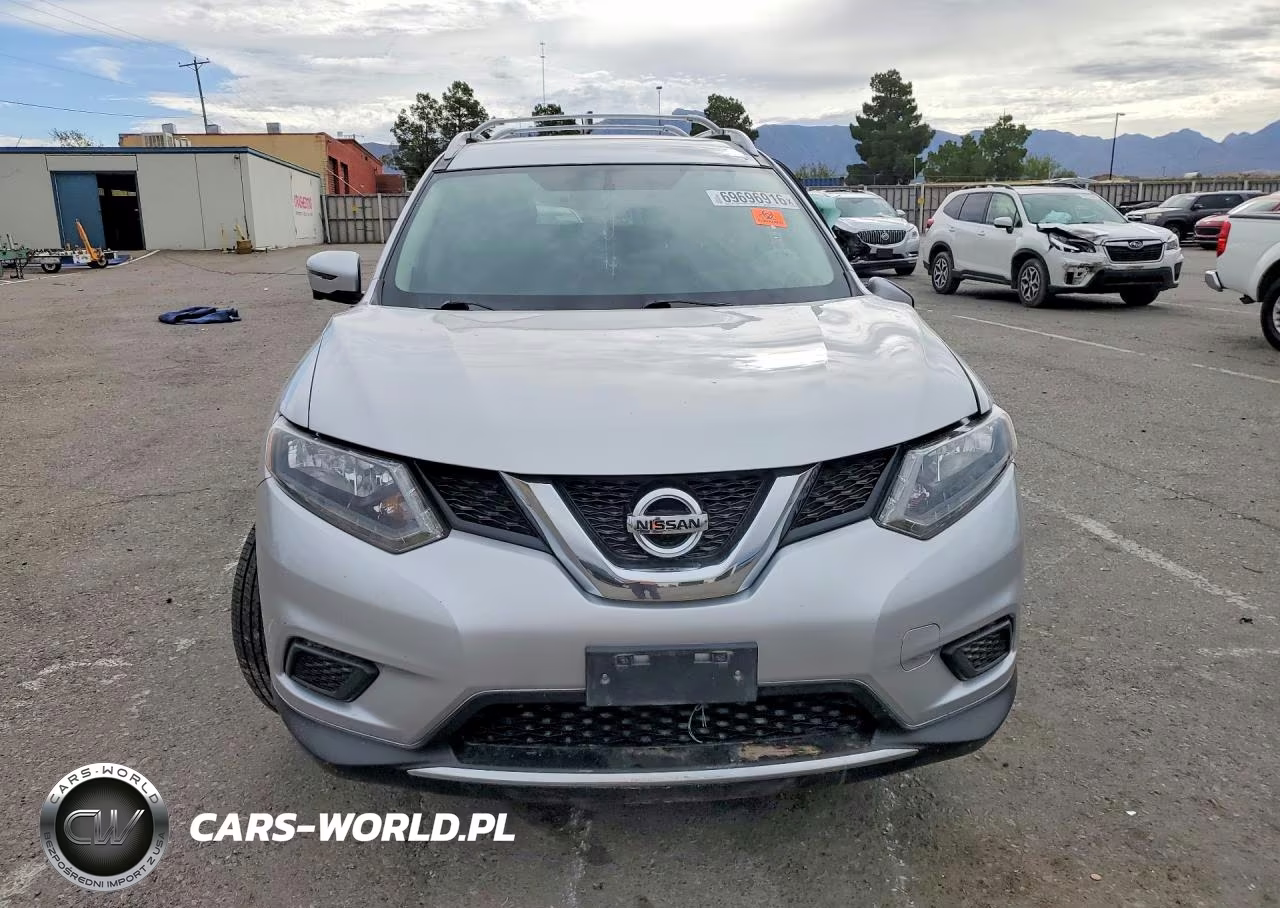 2016 Nissan Rogue Sv VIN:JN8AT2MT9GW025907 - 5