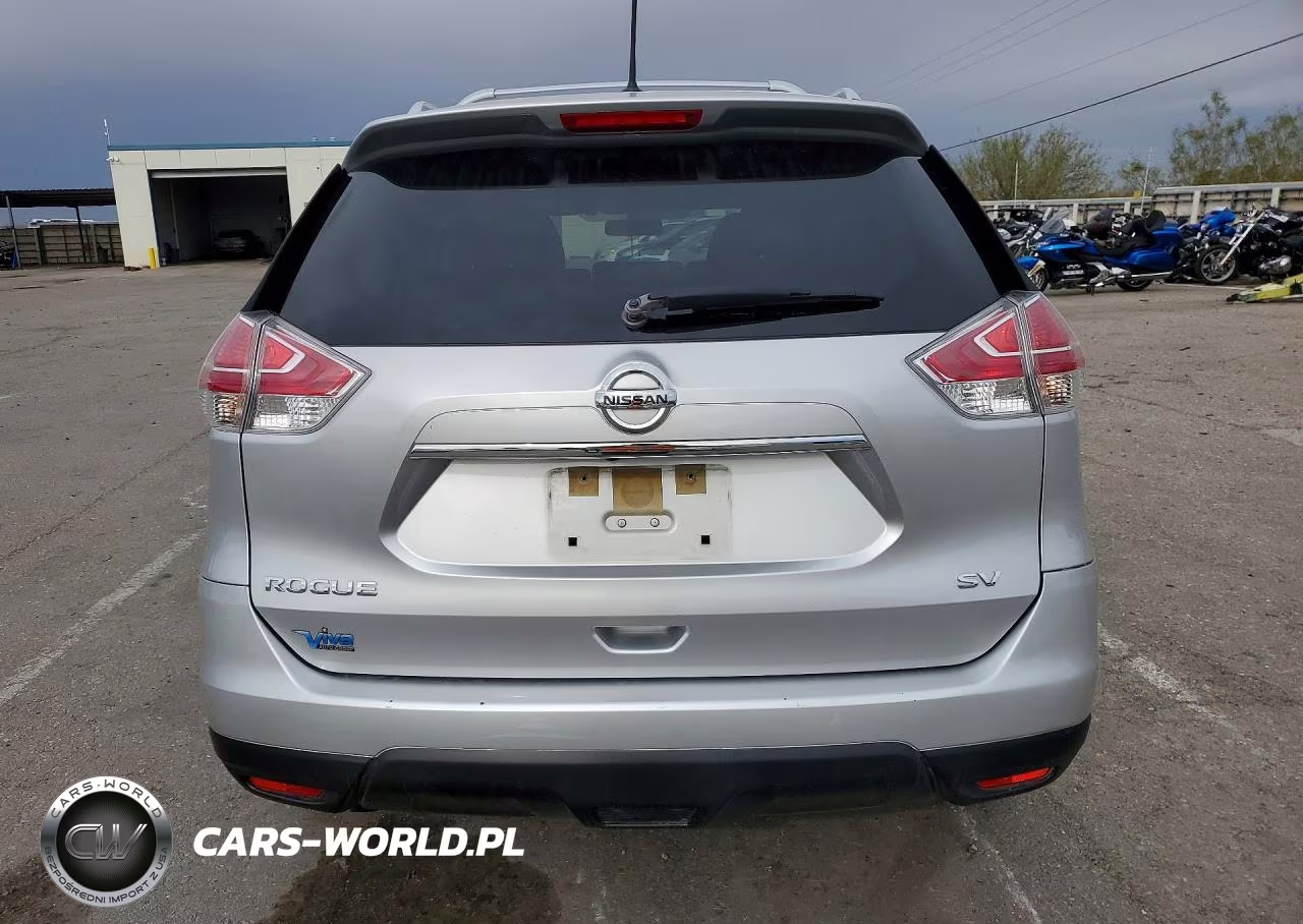 2016 Nissan Rogue Sv VIN:JN8AT2MT9GW025907 - 6