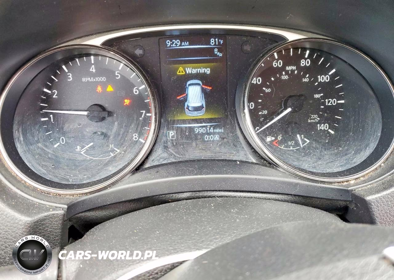 2016 Nissan Rogue Sv VIN:JN8AT2MT9GW025907 - 9