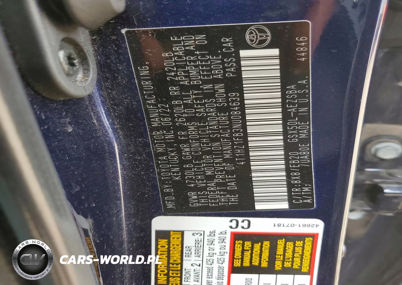 2022 Toyota Avalon Touring VIN:4T1HZ1FB3NU084639 - 12