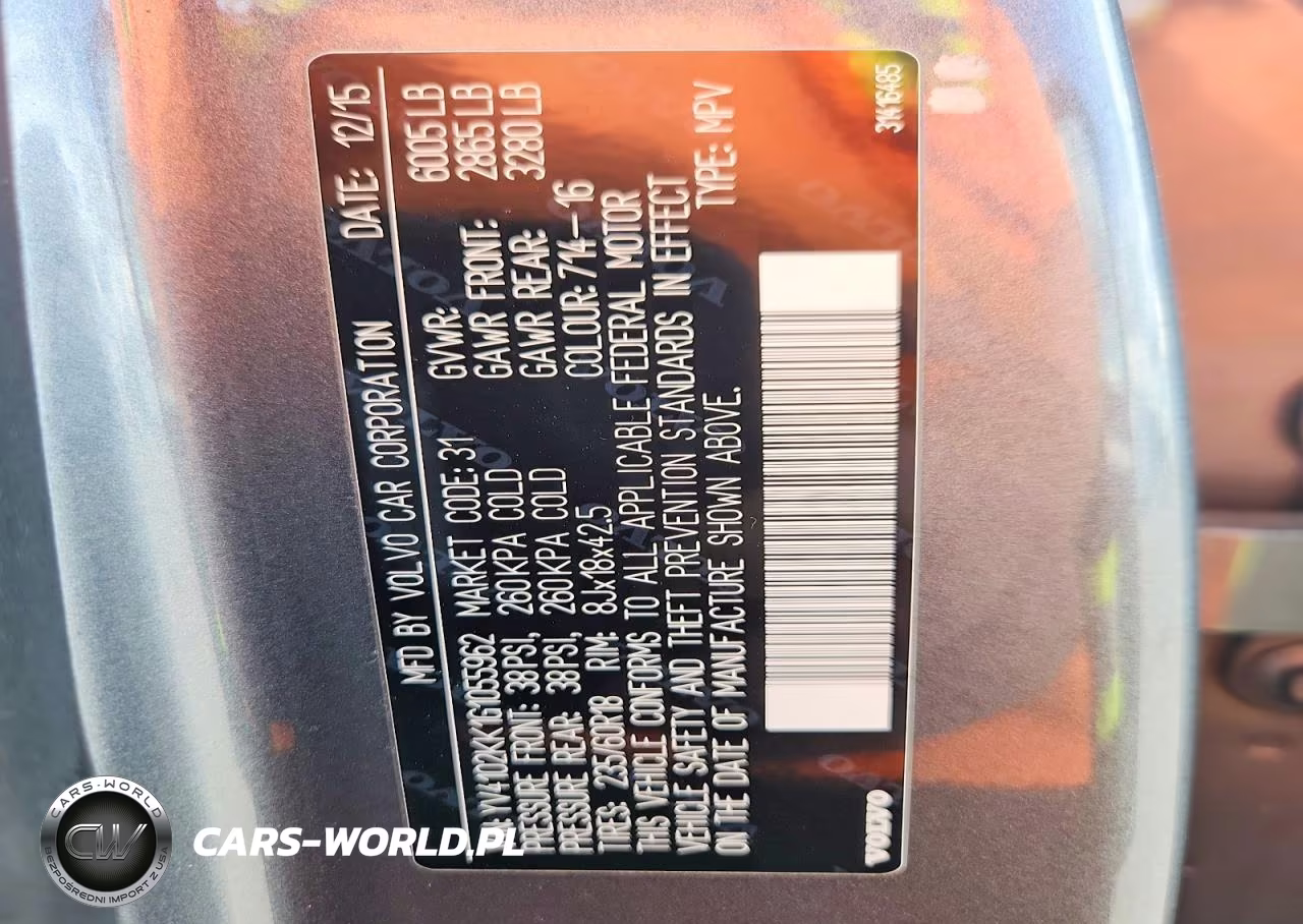 2016 Volvo Xc90 T5 VIN:YV4102KK1G1055962 - 13