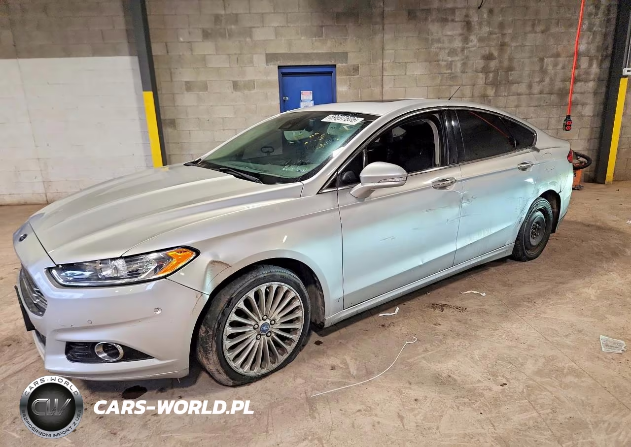2013 Ford Fusion Titanium VIN:3FA6P0K94DR196926 - 1