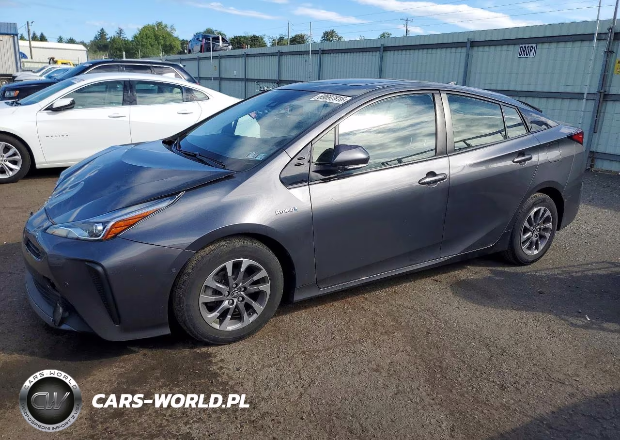 2019 Toyota Prius Xle VIN:JTDKARFU5K3099842 - 1