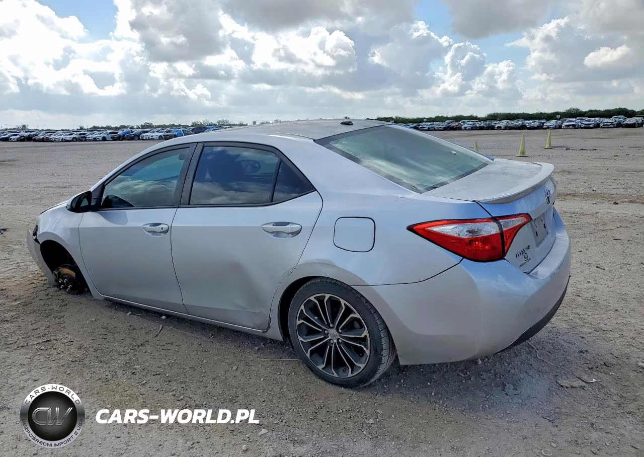 2015 Toyota Corolla S Plus VIN:5YFBURHE1FP346820 - 2