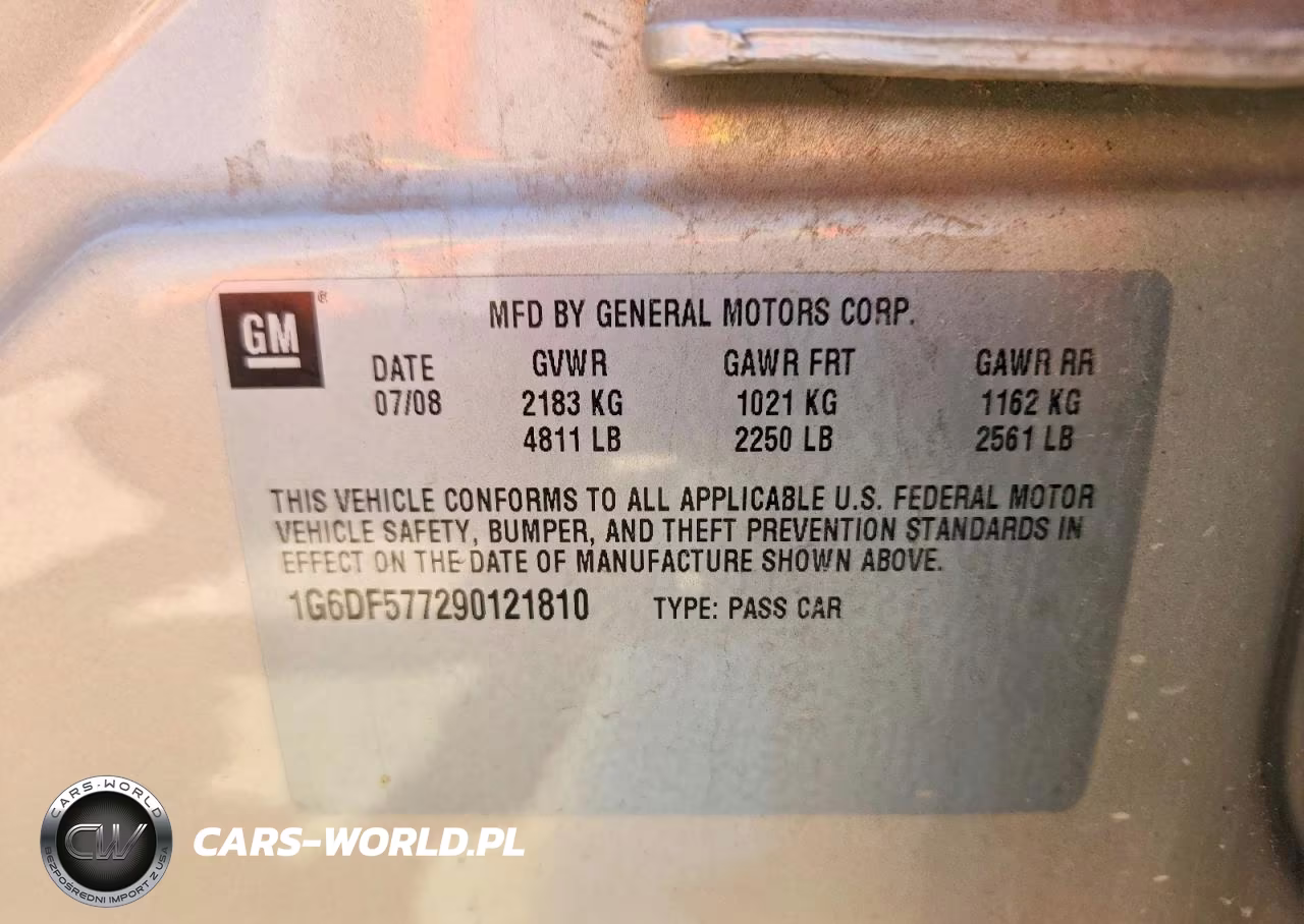 2009 Cadillac Cts VIN:1G6DF577290121810 - 12