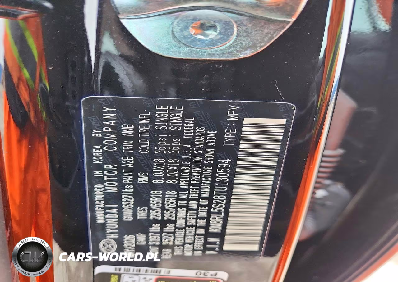 2026 Hyundai Palisade Sel VIN:KM8RL5S28TU130594 - 13