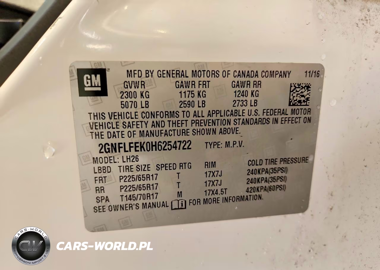 2017 Chevrolet Equinox Lt VIN:2GNFLFEK0H6254722 - 13