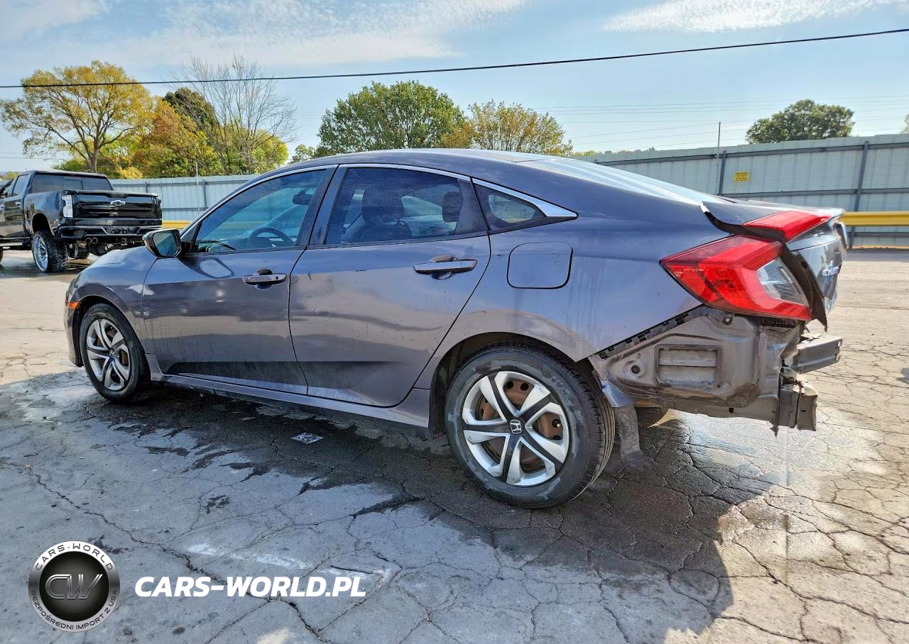 2016 Honda Civic Lx VIN:19XFC2F50GE005281 - 2