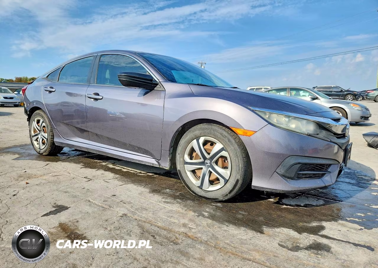 2016 Honda Civic Lx VIN:19XFC2F50GE005281 - 4