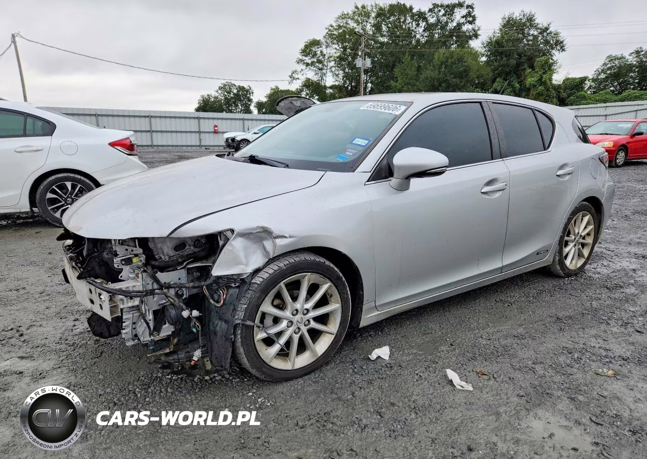 2012 Lexus Ct 200 VIN:JTHKD5BH1C2091820 - 1