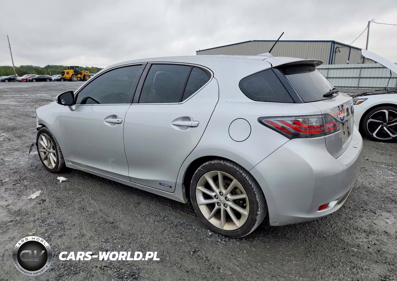 2012 Lexus Ct 200 VIN:JTHKD5BH1C2091820 - 2