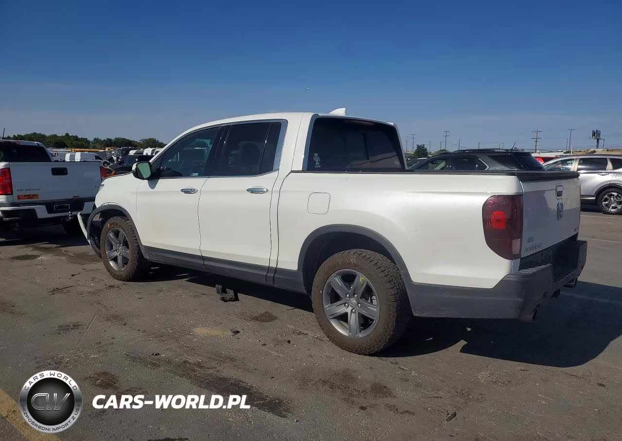 2022 Honda Ridgeline Rtl VIN:5FPYK3F76NB003875 - 2