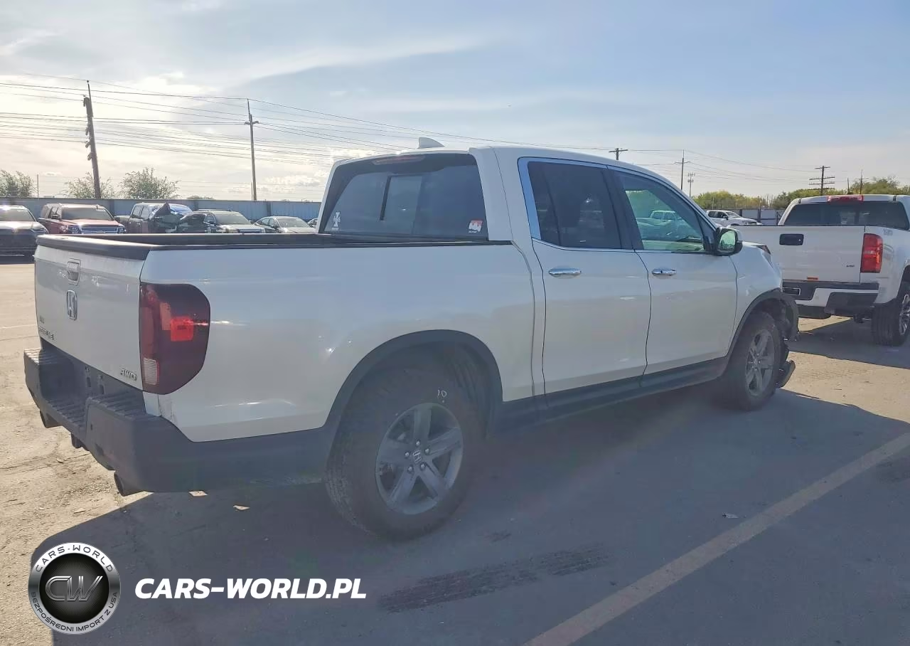 2022 Honda Ridgeline Rtl VIN:5FPYK3F76NB003875 - 3